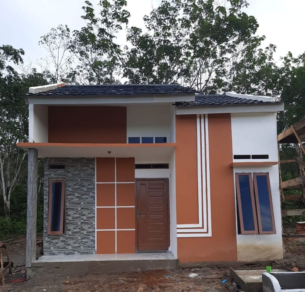 foto tampak rumah tipe 36 perumahan VILLA LEMPUING JAYA