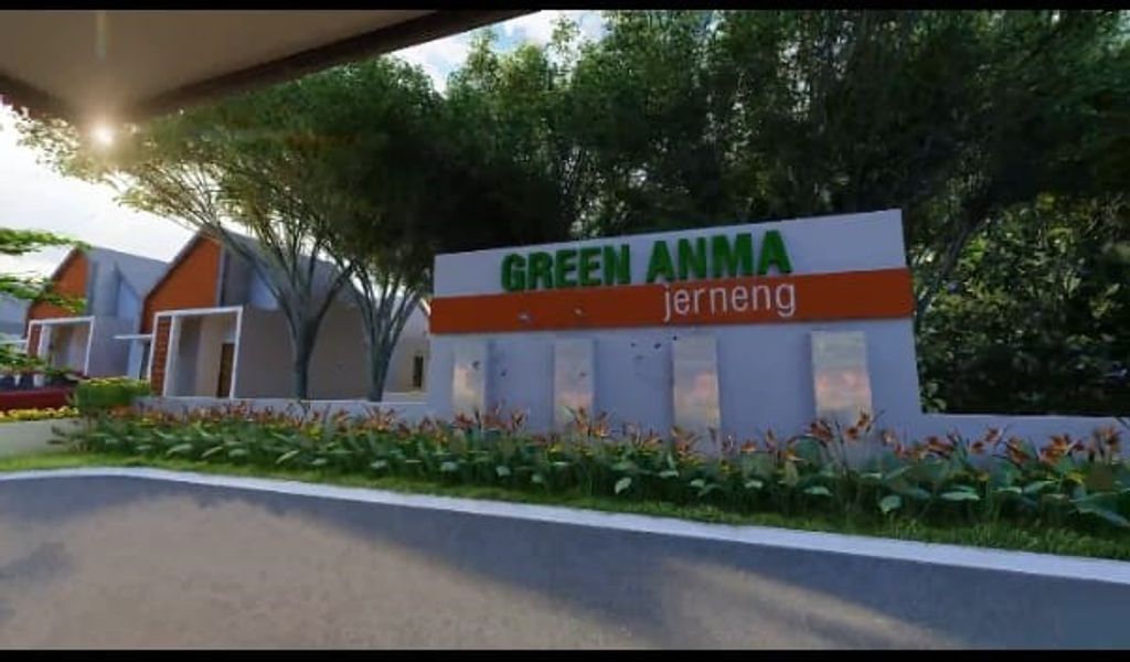 foto gerbang perumahan GREEN ANMA TAHAP II