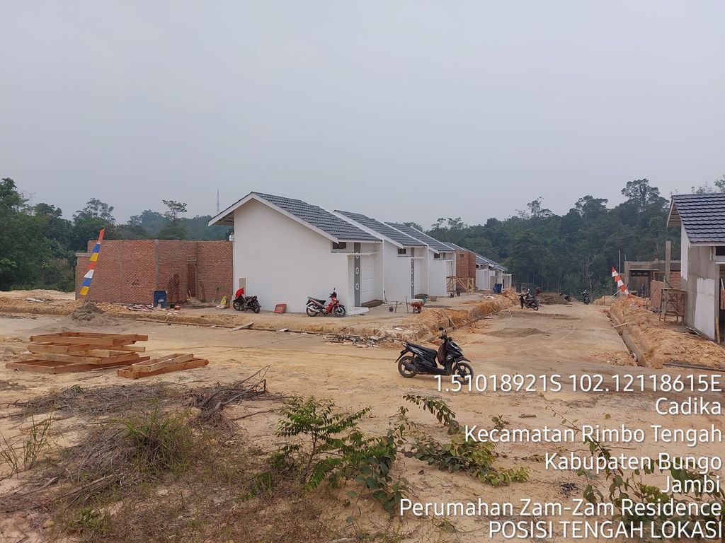 foto posisi tengah perumahan ZAM - ZAM RESIDENCE