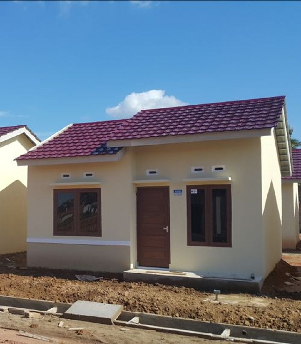 foto tampak rumah tipe 36 perumahan VILLA BAYANI