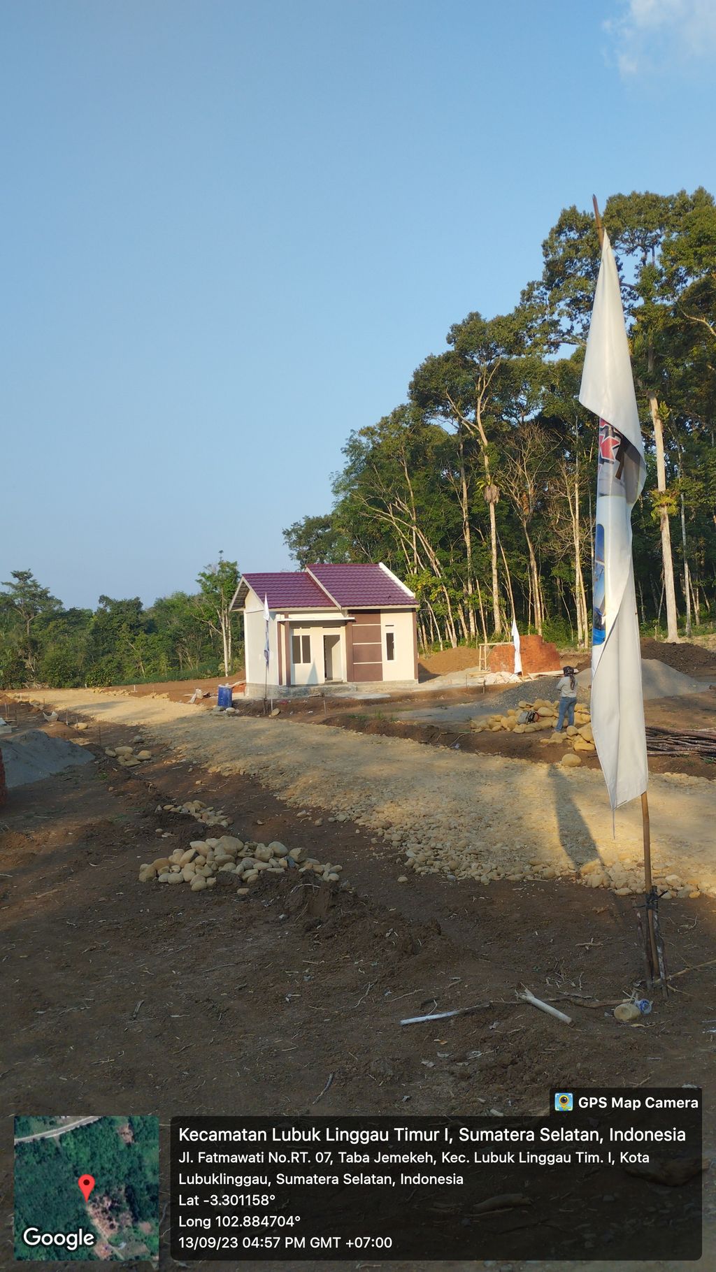 foto posisi tengah perumahan SHAKILA RESIDENCE