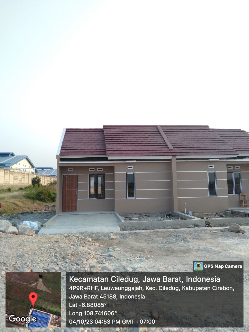 foto contoh rumah perumahan RAHARJA REGENCY II