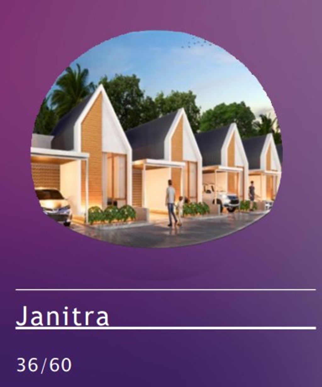 foto tampak rumah tipe 36/60 perumahan AGRANIA RESIDENCE
