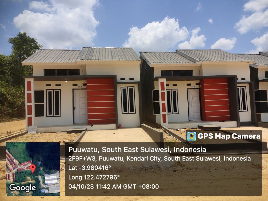 foto contoh rumah perumahan Puri Puuwatu Indah.