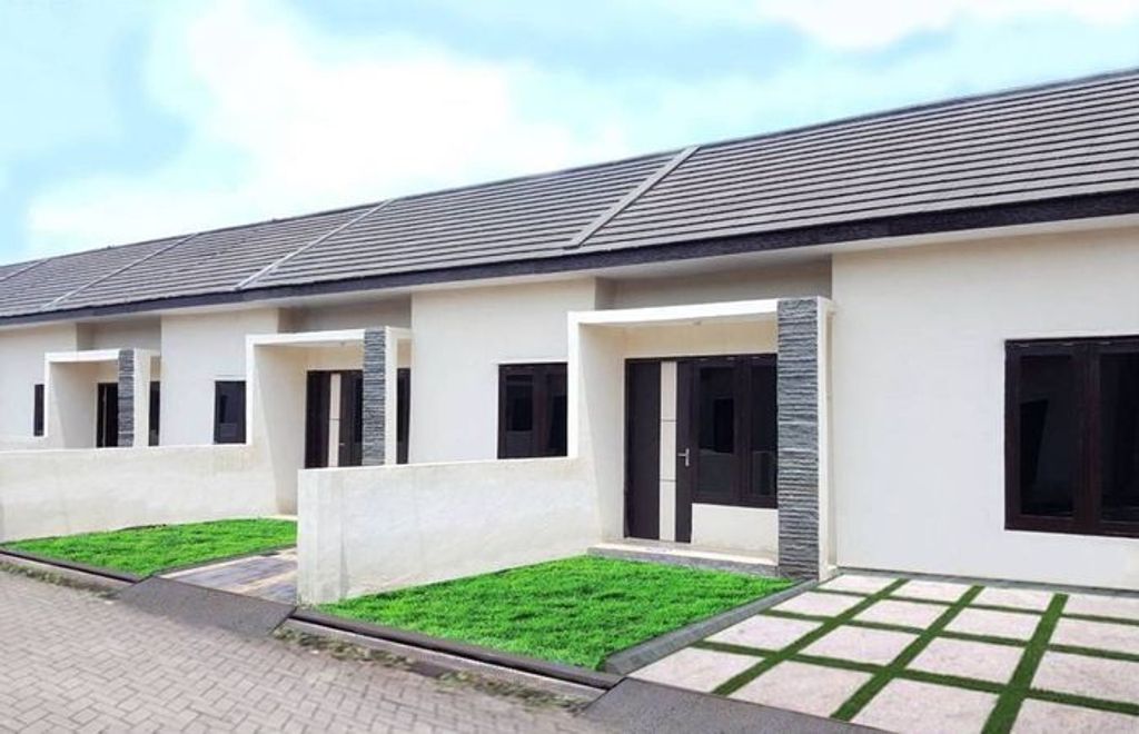 foto tampak rumah tipe 33 perumahan TIARA CANDI PERMAI 5