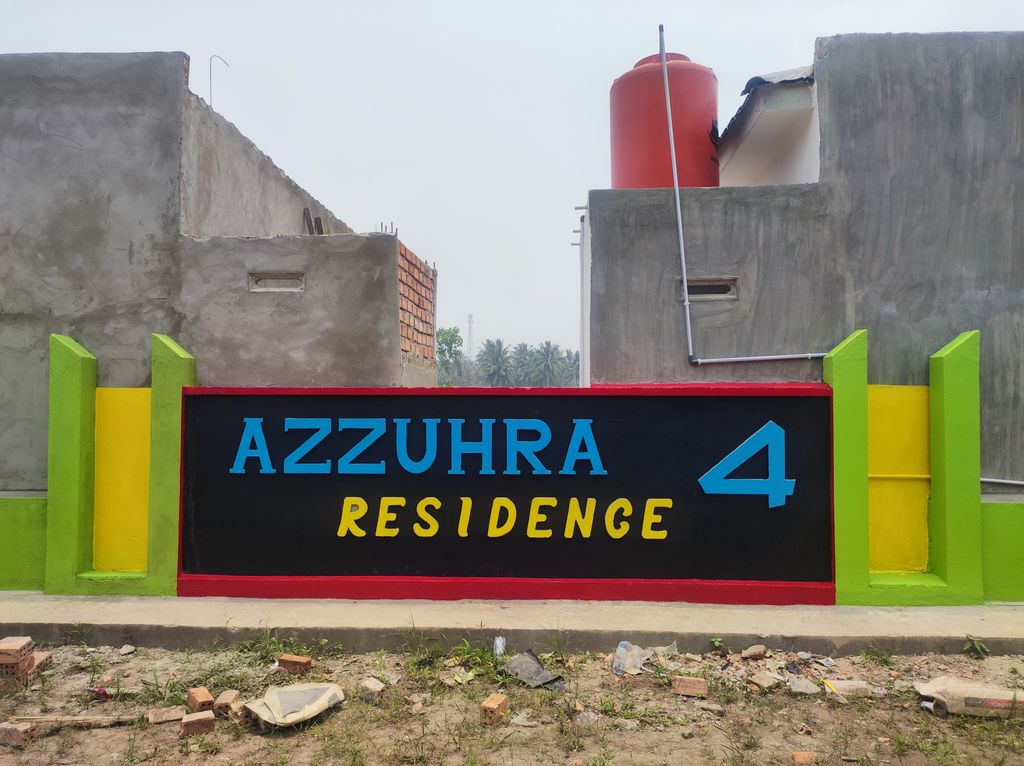 foto gerbang perumahan AZZUHRA RESIDENCE 4