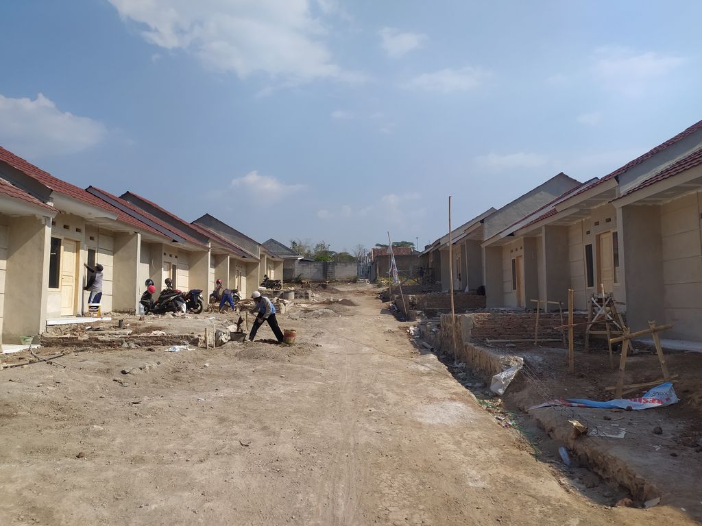 foto posisi tengah perumahan ALAM JAYA RESIDENCE tahap V