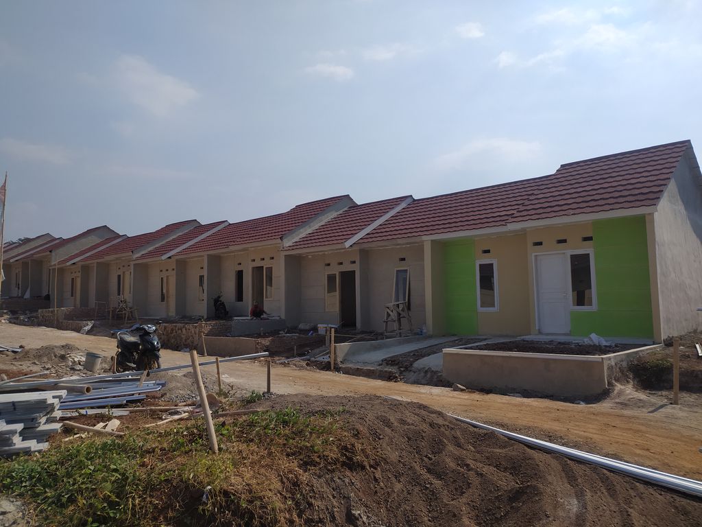 foto gerbang perumahan ALAM JAYA RESIDENCE tahap V