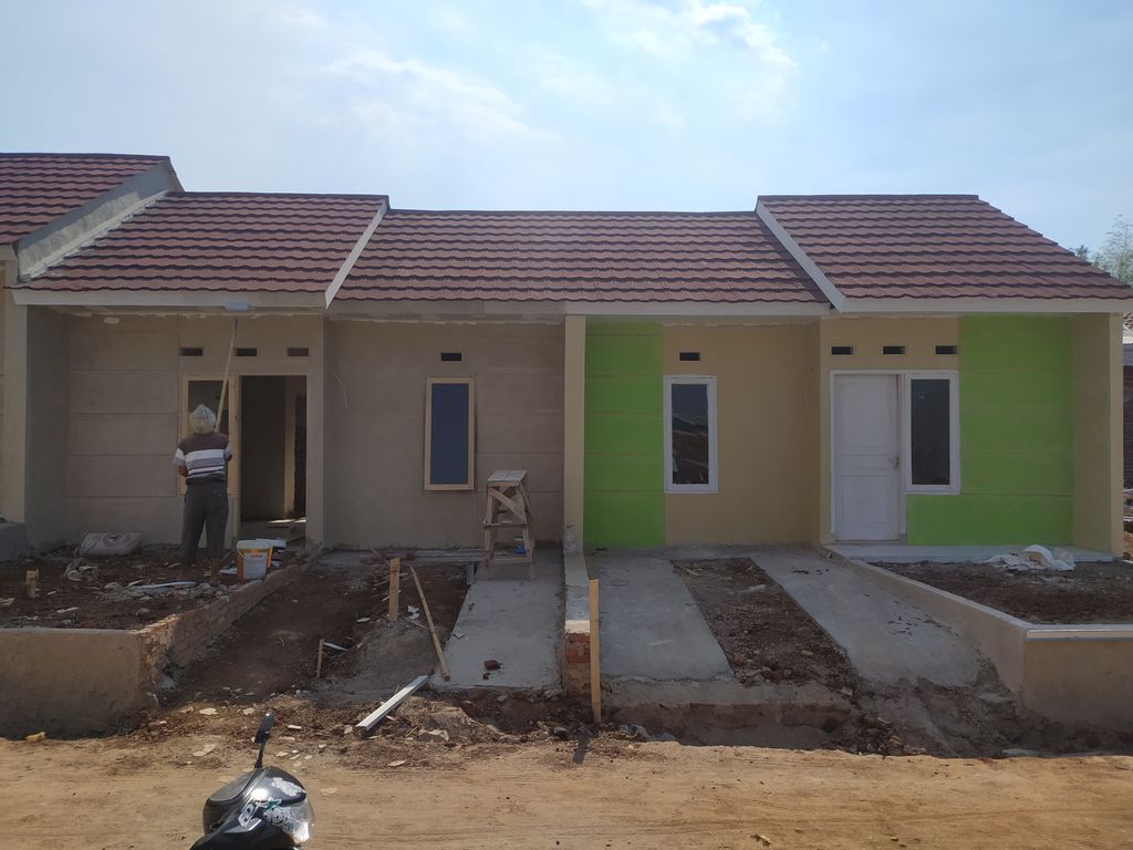 foto contoh rumah perumahan ALAM JAYA RESIDENCE tahap V
