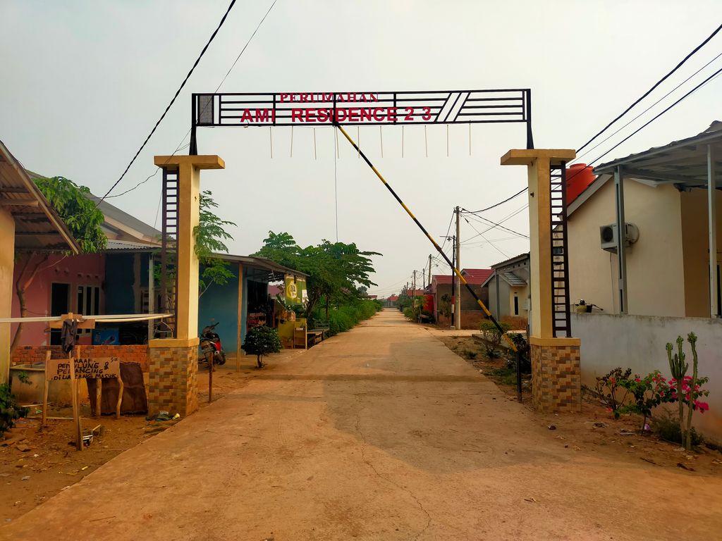 foto gerbang perumahan AFIFAH MERITAI INDAH RESIDENCE 4 (AMI RESIDENCE 4)