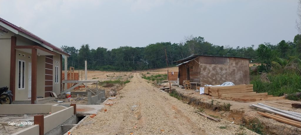 foto posisi tengah perumahan BATU GAJAH ASRI
