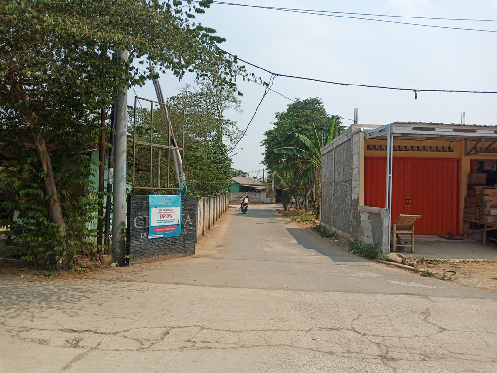 foto gerbang perumahan CEMPAKA JAYASAMPURNA RESIDENCE