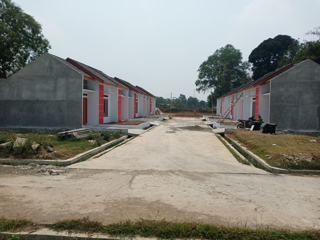 foto posisi tengah perumahan CEMPAKA JAYASAMPURNA RESIDENCE