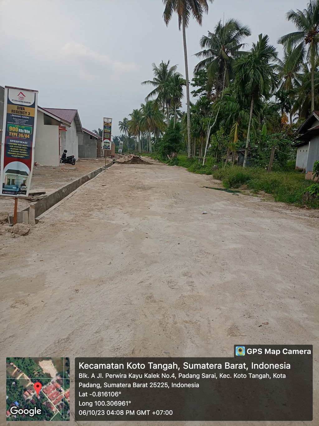 foto posisi tengah perumahan DIVA REGENCY 3