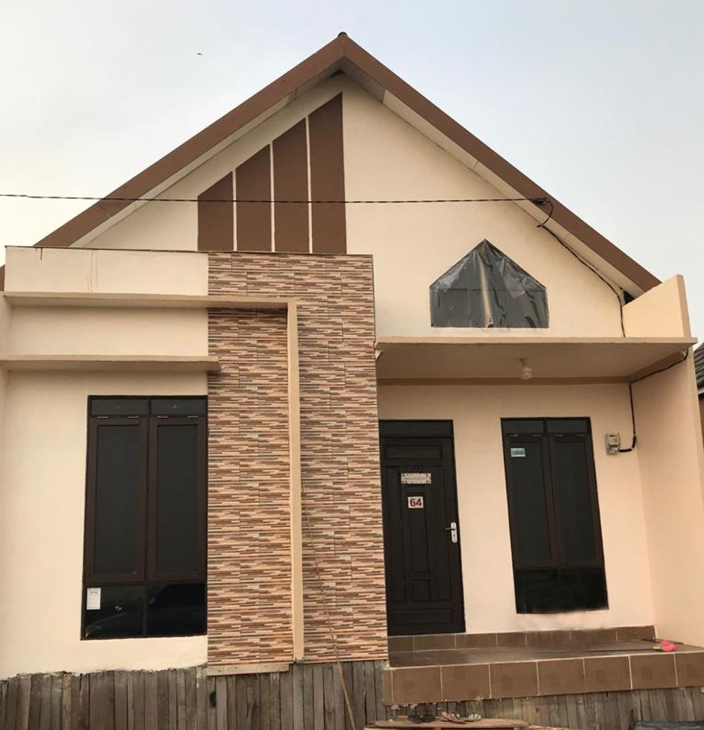 foto tampak rumah tipe subsidi perumahan TRI BUDI RESIDENCE