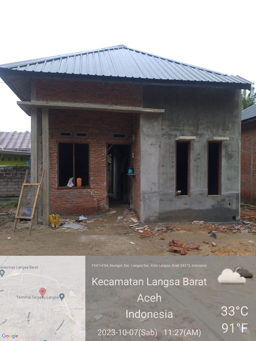 foto contoh rumah perumahan Radija City Cluster - 5 (RCC-5)