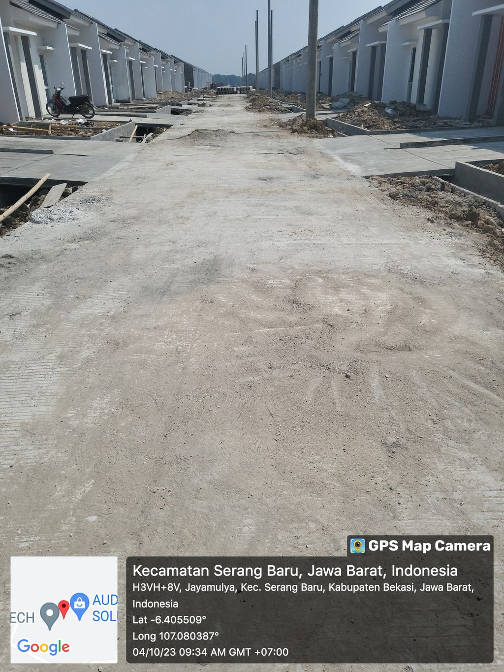 foto denah rumah tipe OSLO perumahan GRIYA MULYA INDAH III
