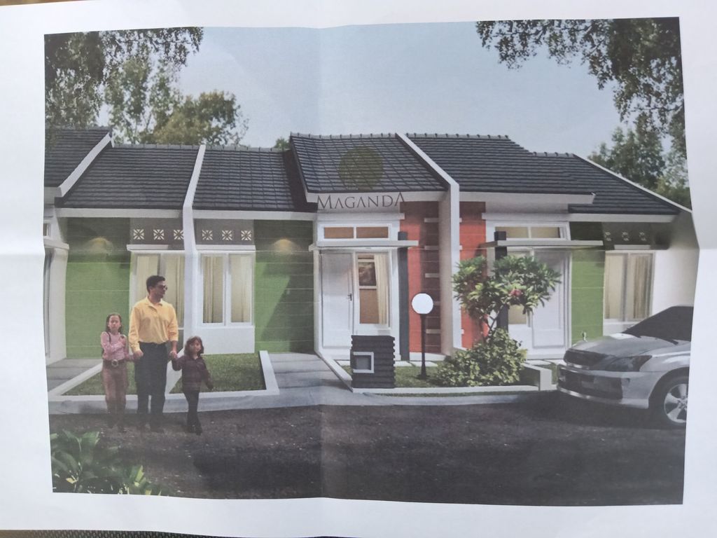foto contoh rumah perumahan PERUMAHAN MAGANDA KAHURIPAN BEJEN