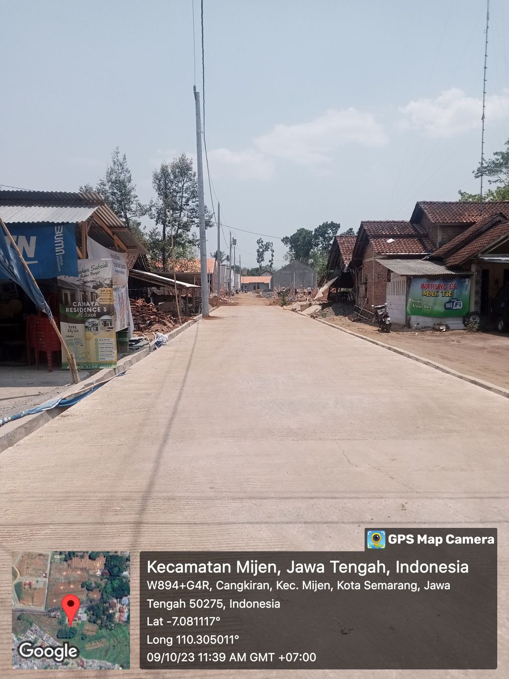 foto gerbang perumahan Cahaya Resedence 3