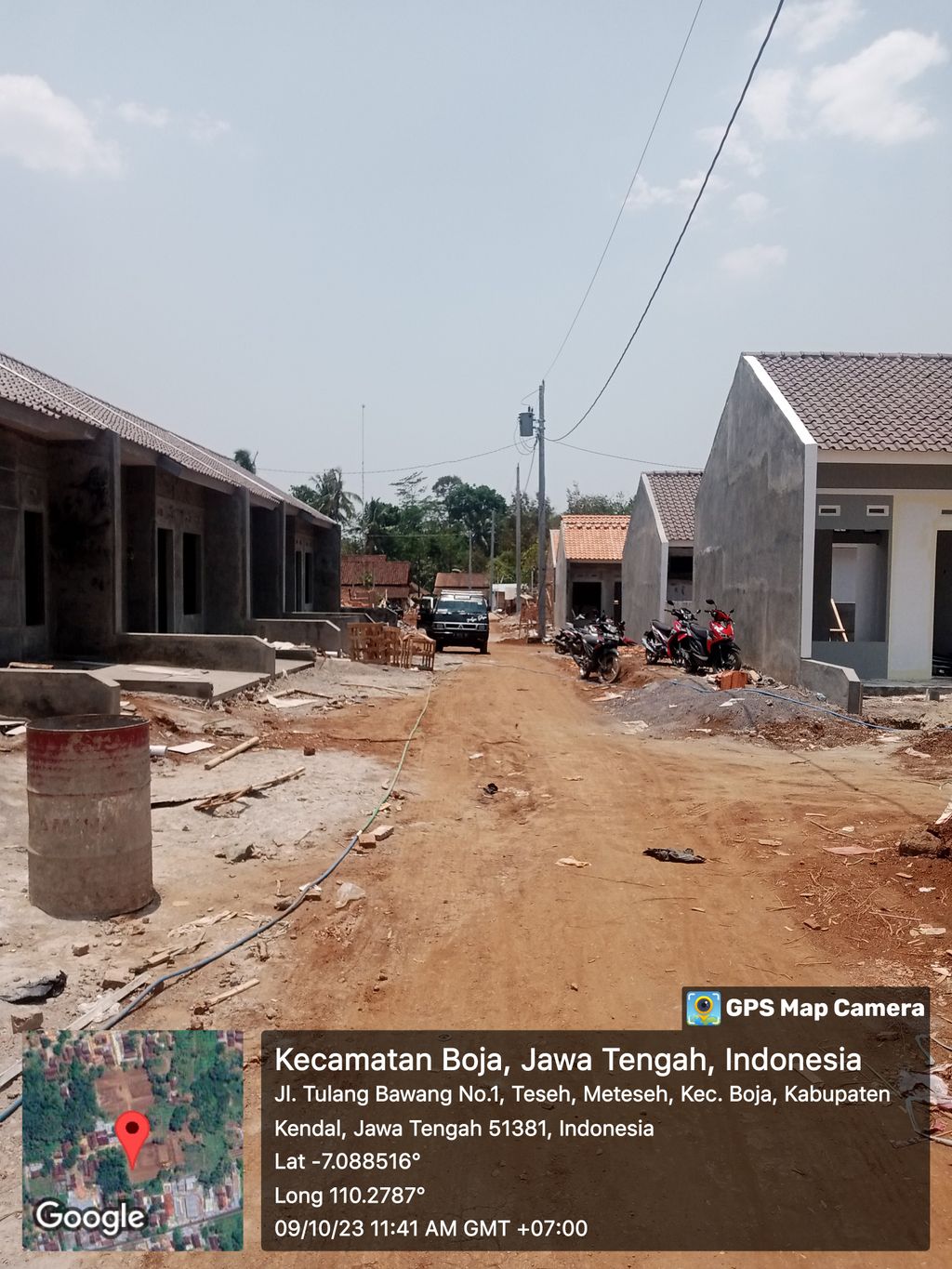 foto posisi tengah perumahan Cahaya Resedence 3