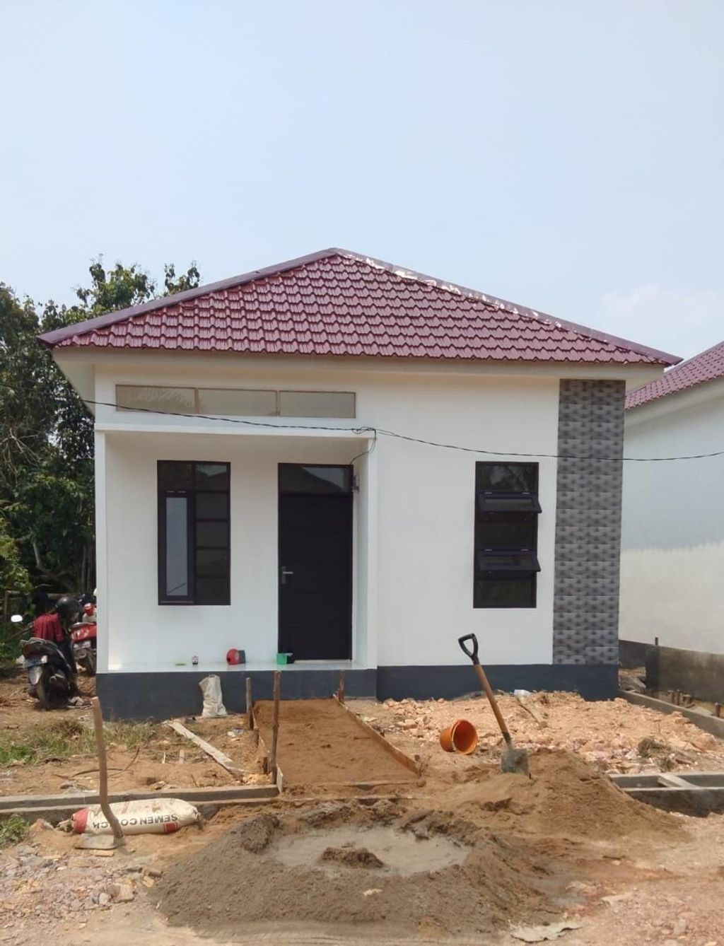 foto tampak rumah tipe 36 perumahan HAFIZ RESIDENCE 2