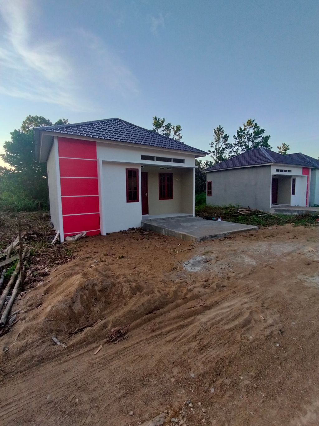 foto contoh rumah perumahan NEW GREEN AULIA