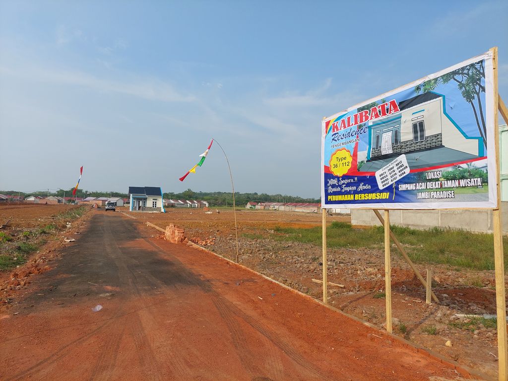 foto gerbang perumahan KALIBATA RESIDENCE PENGEMBANGAN