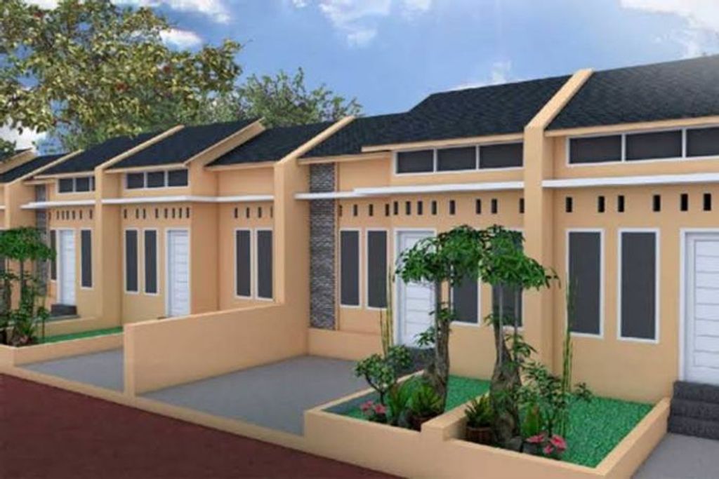 foto tampak rumah tipe 36 Subsidi perumahan Bintang Brazil Residence 2