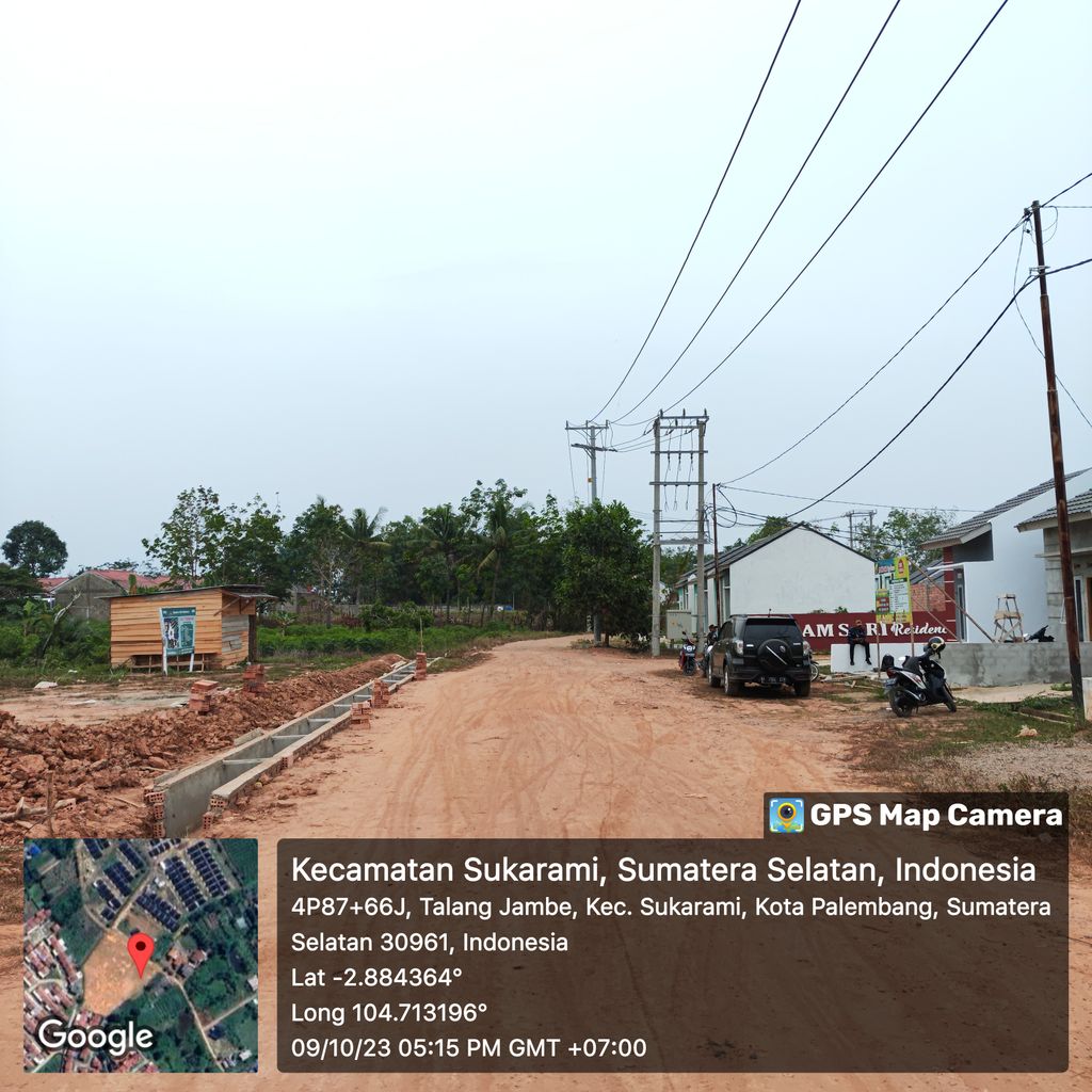 foto posisi tengah perumahan Gardenia ASA Residence