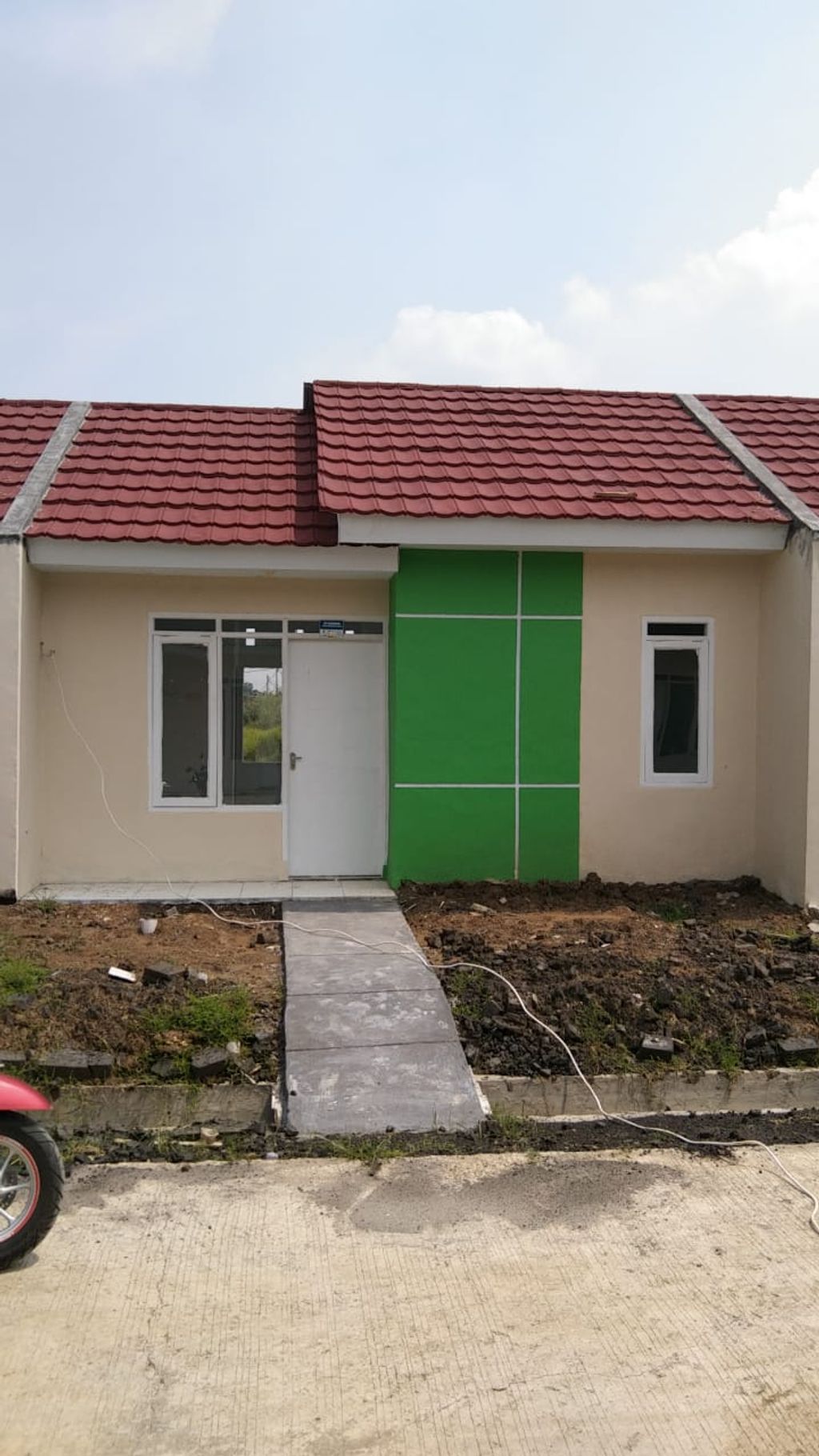 foto tampak rumah tipe A2 perumahan Vila Mas Asri 2