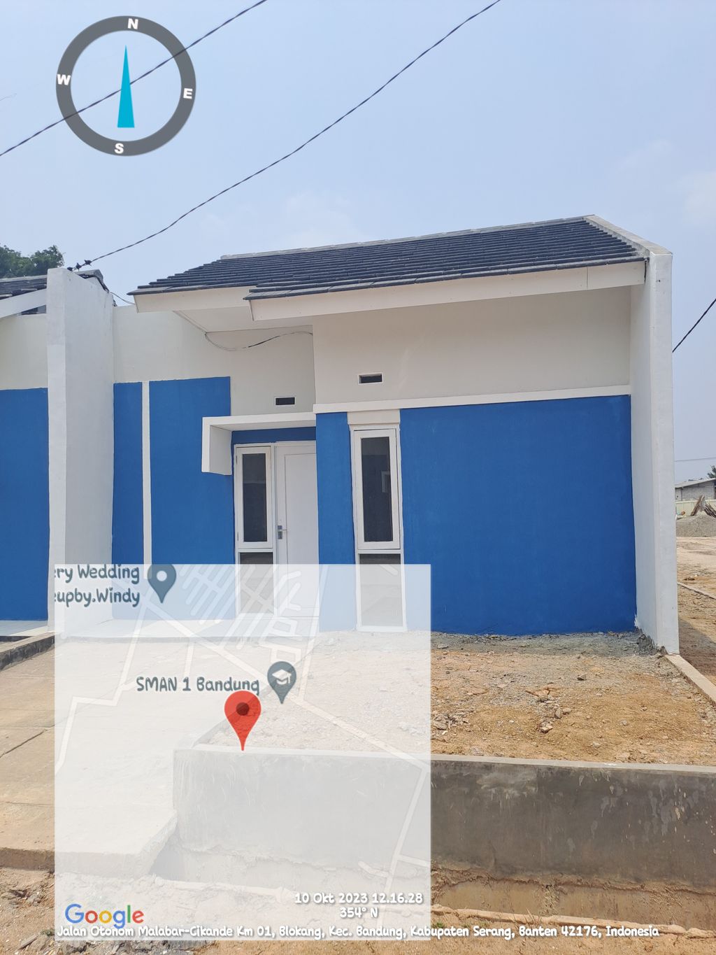 foto contoh rumah perumahan PURI GRIASADI CIKANDE
