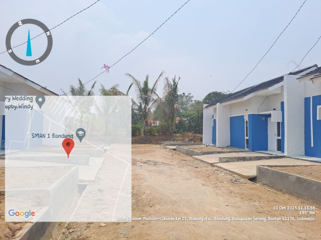 foto posisi tengah perumahan PURI GRIASADI CIKANDE