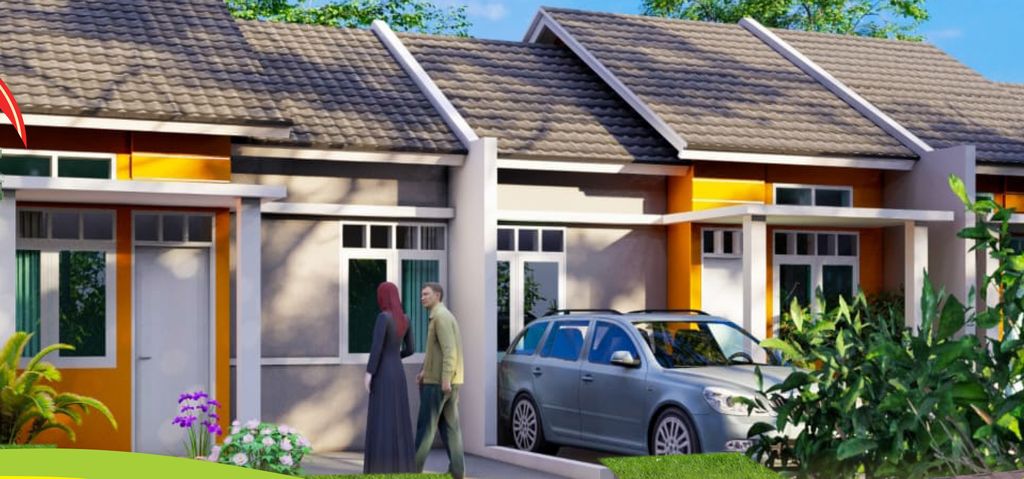 foto tampak rumah tipe 30/60 perumahan RAJEG MULYA RESIDENCE 7