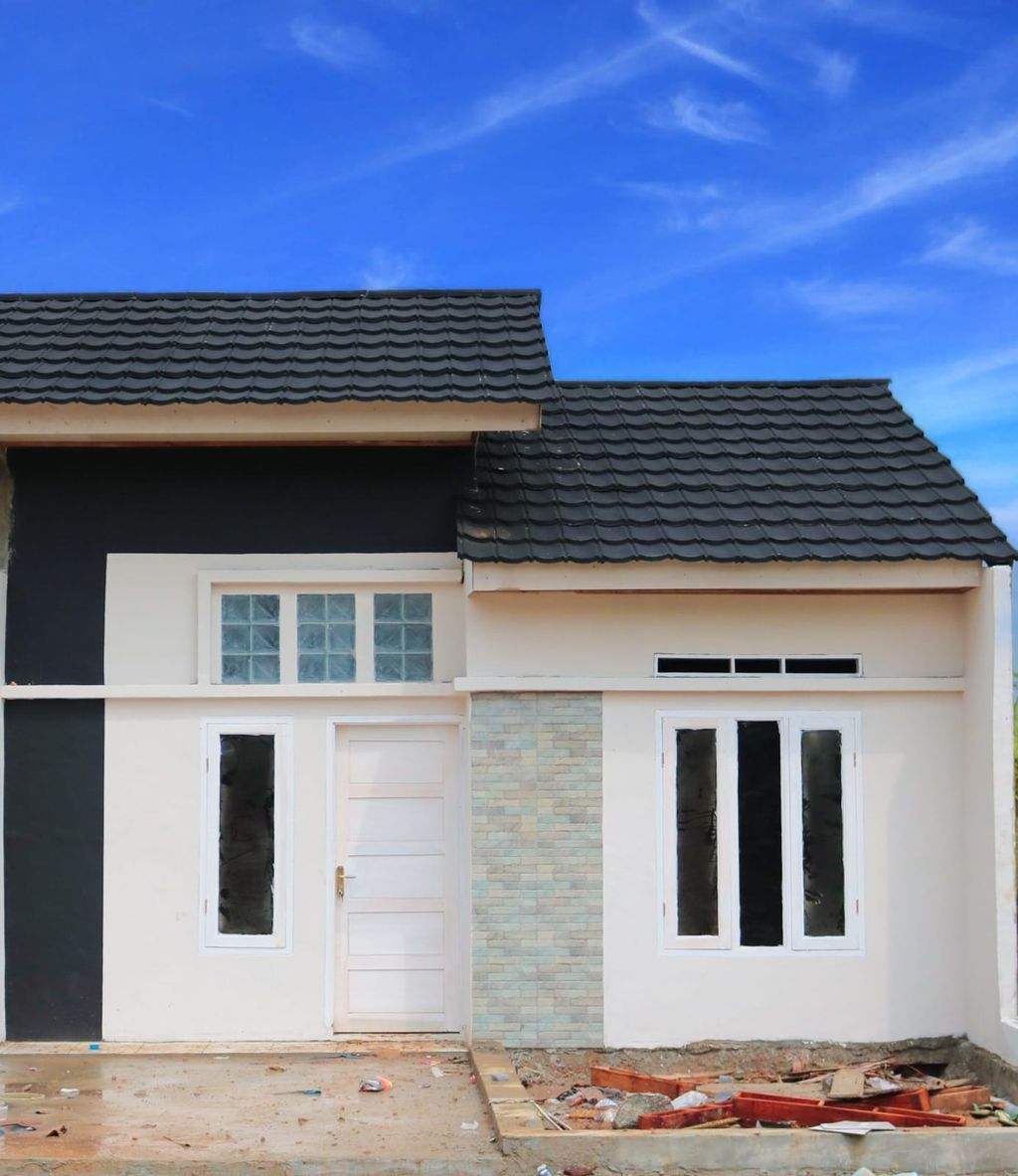 foto tampak rumah tipe 36/60 perumahan RIKA RESIDENCE 5 (TAHAP II)