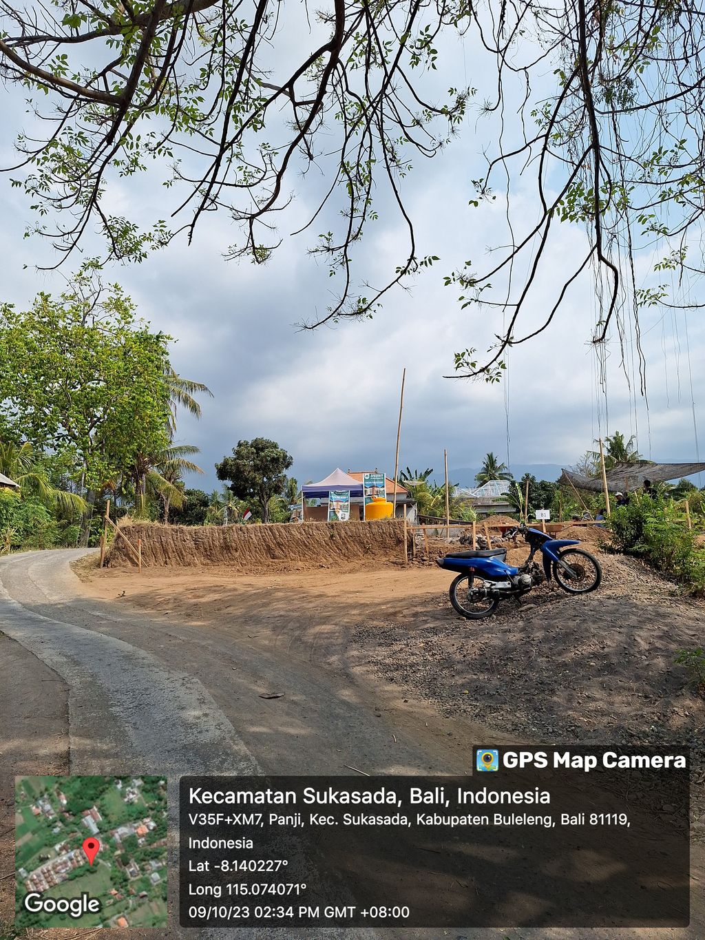 foto gerbang perumahan KENCANA PANJI RESIDENCE