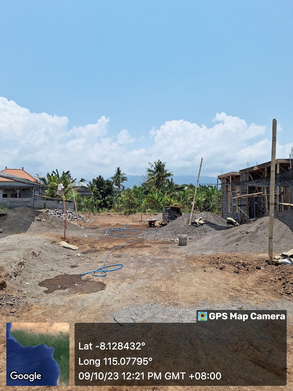 foto posisi tengah perumahan KENCANA PANJI RESIDENCE
