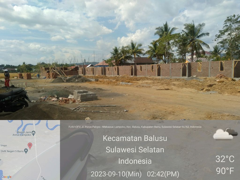 foto posisi tengah perumahan BUHARI MUSLIM RESIDENCE 2