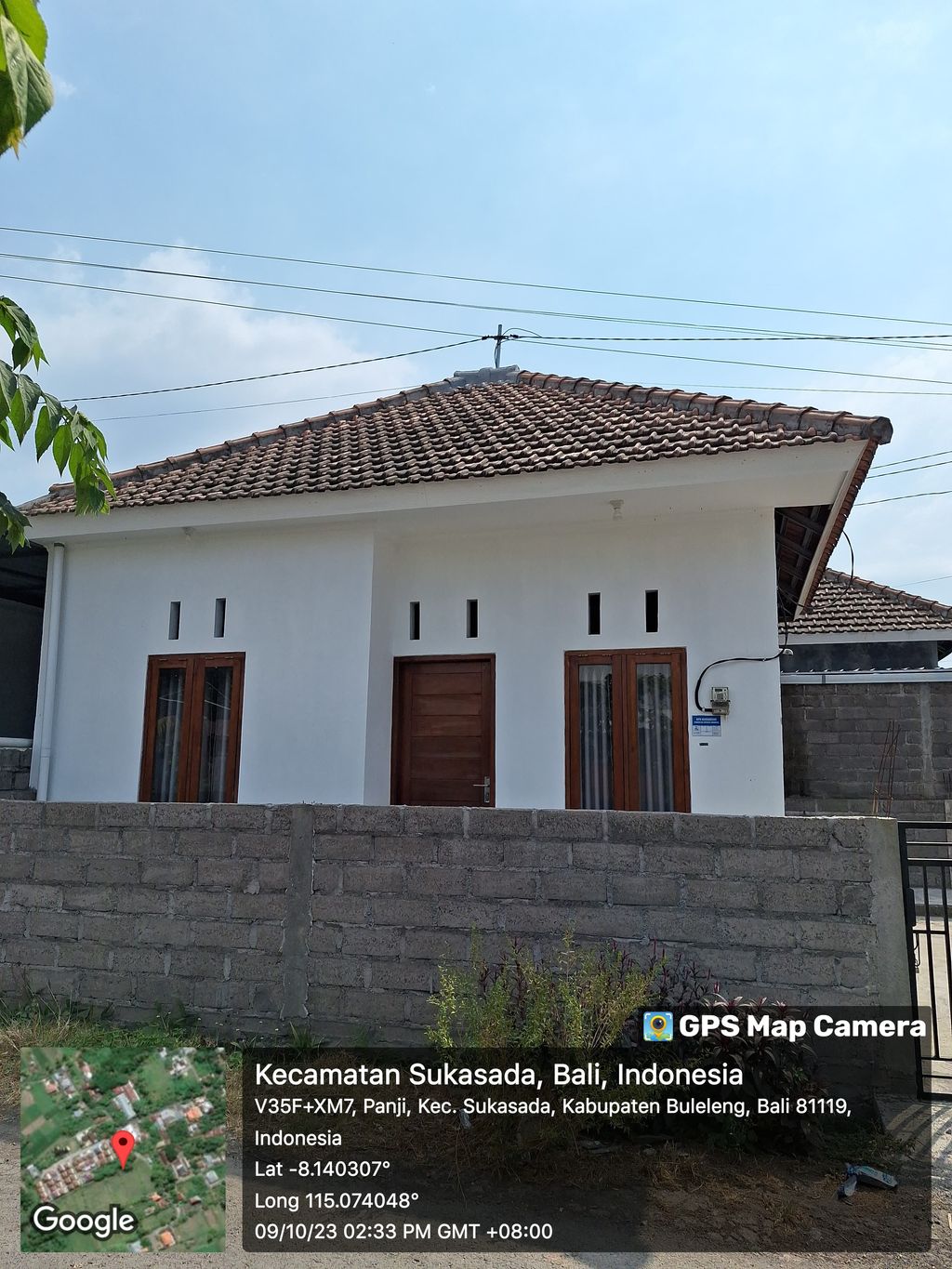 foto tampak rumah tipe 36/70 perumahan KENCANA PANJI RESIDENCE
