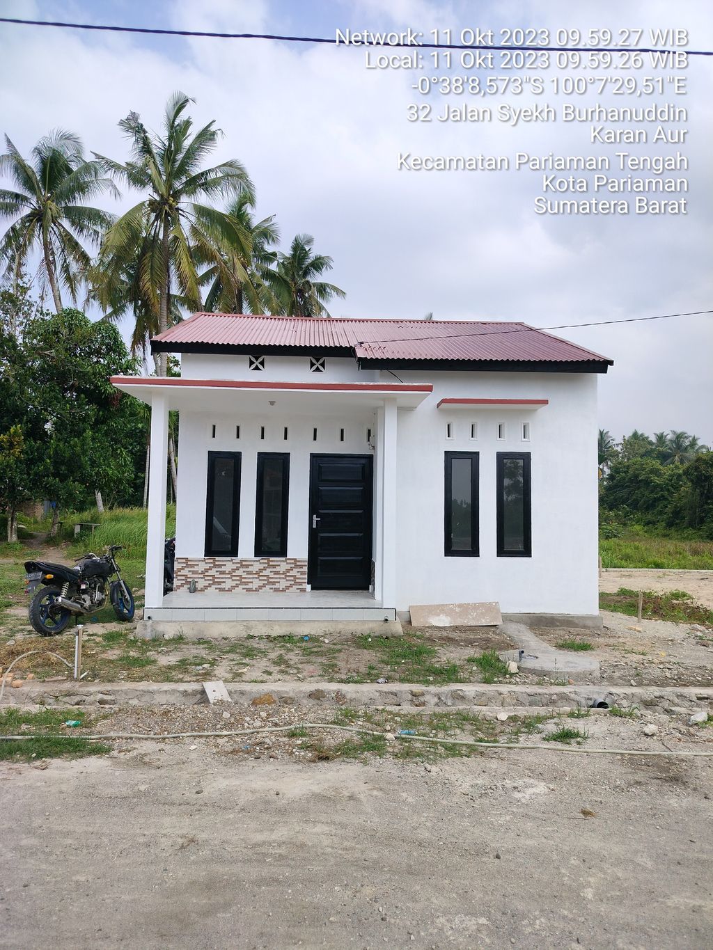 foto contoh rumah perumahan Al Amin VI