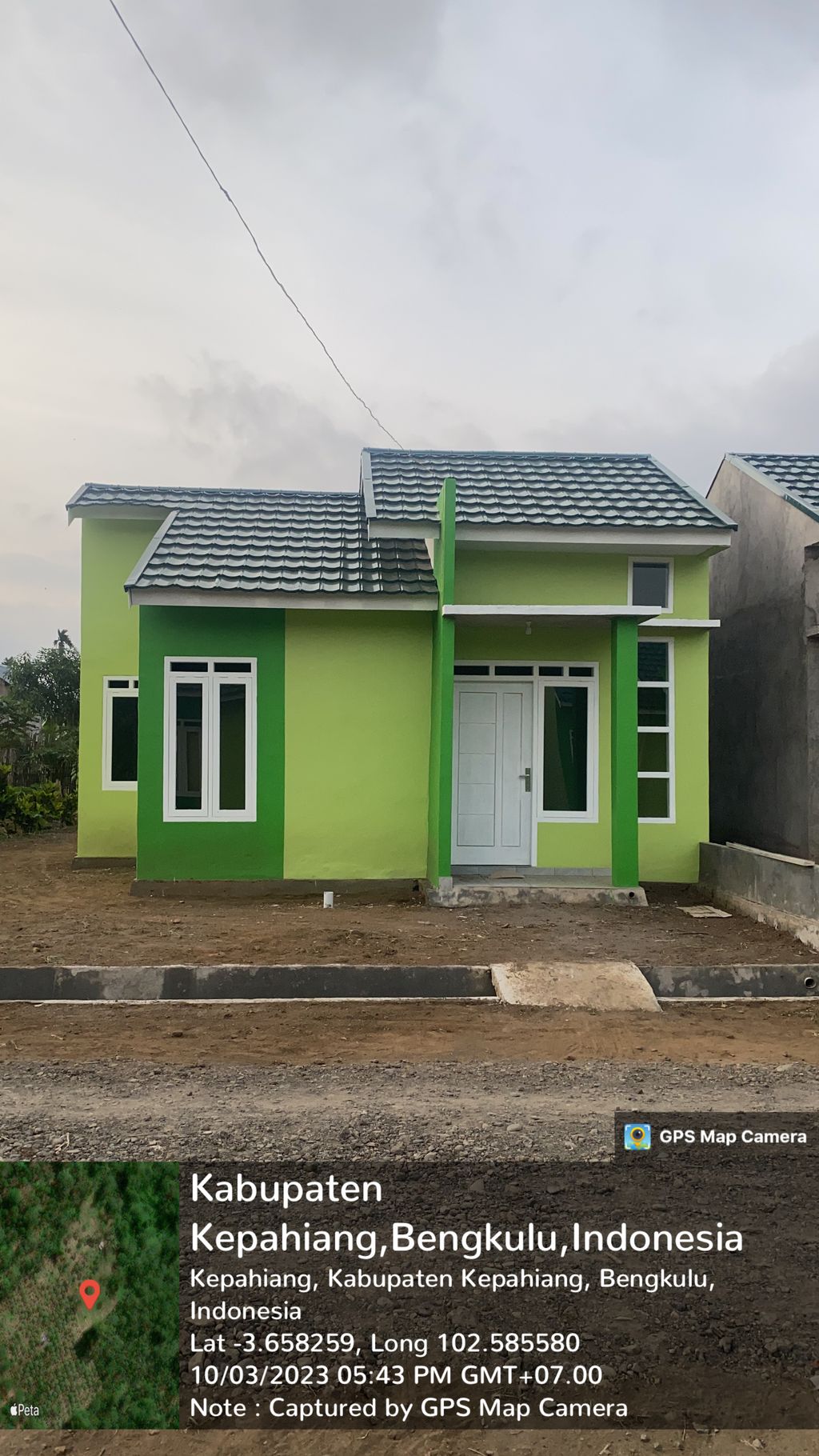 foto contoh rumah perumahan MUSI GREEN HILL