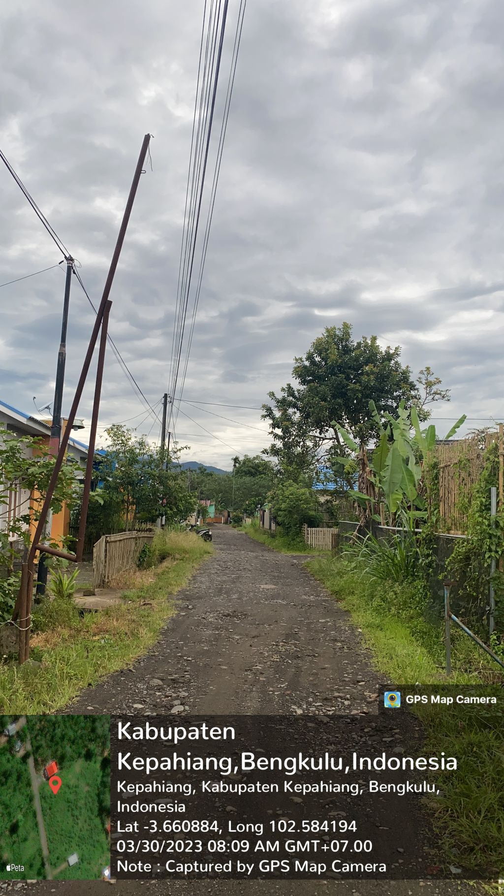 foto gerbang perumahan MUSI GREEN HILL