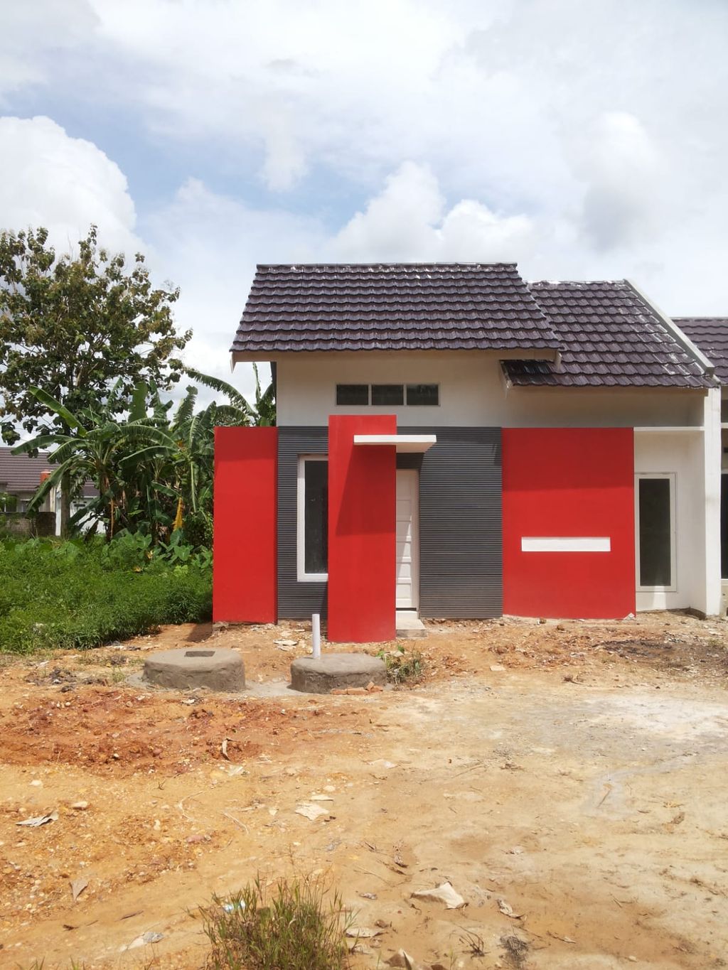 foto tampak rumah tipe 36 subsidi perumahan Roemah Harmoni