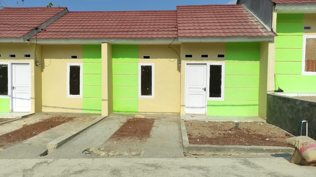 foto tampak rumah tipe 30/72 perumahan ALAM JAYA RESIDENCE tahap V