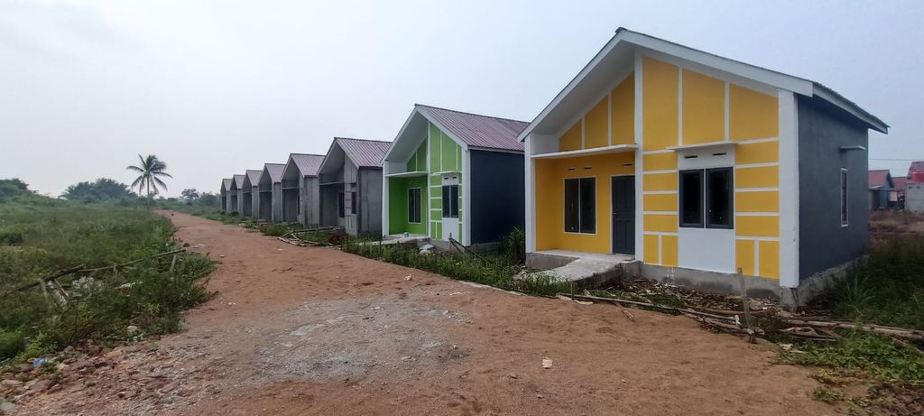 foto posisi tengah perumahan DARUSSALAM HARMONI TAHAP 2