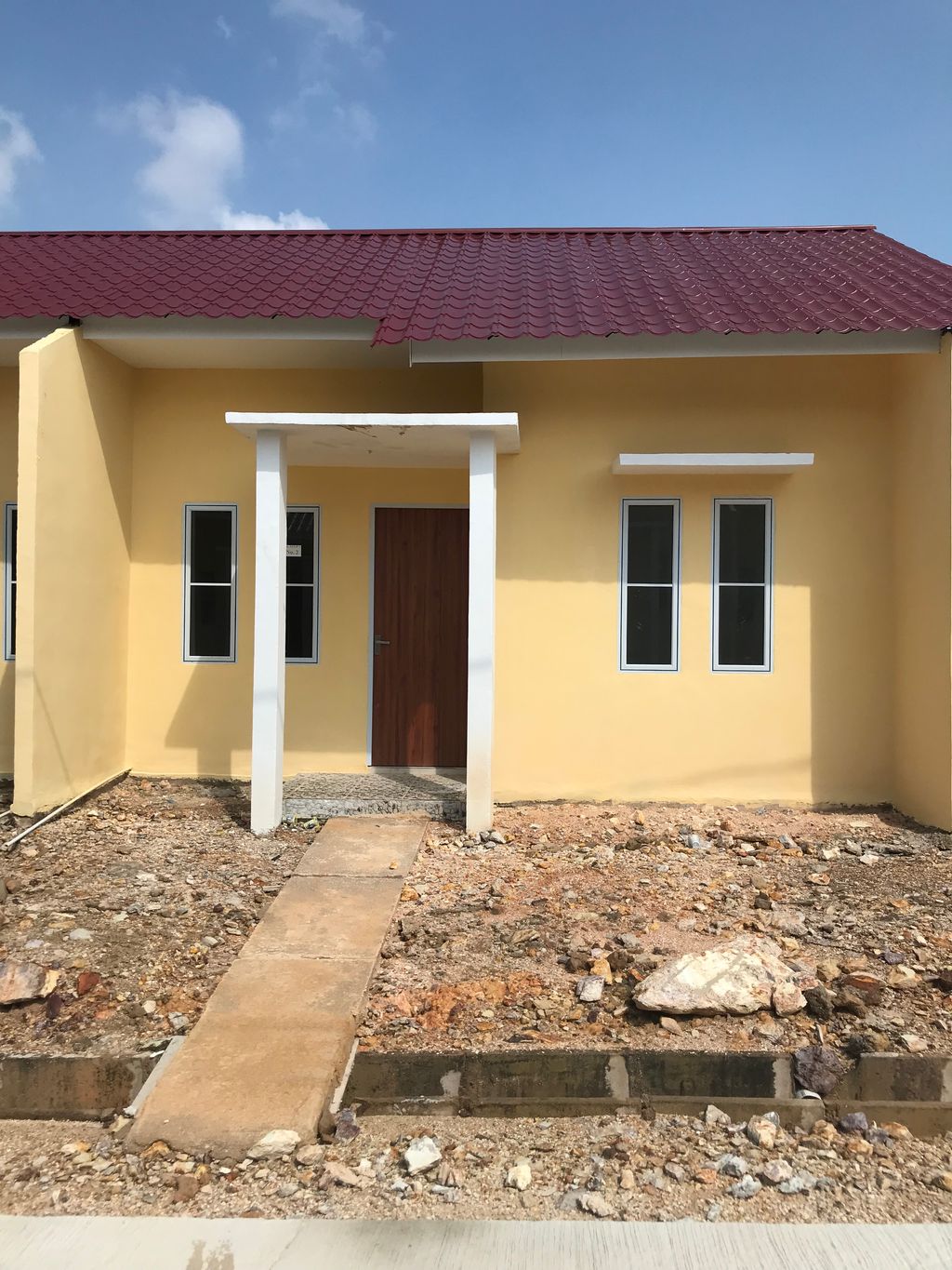 foto contoh rumah perumahan Perumahan Kota Bunga Tembesi