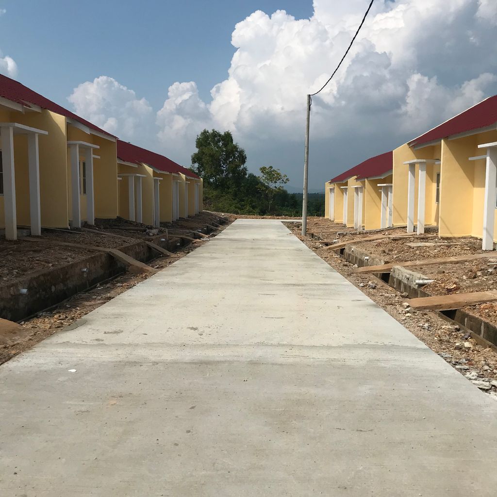 foto posisi tengah perumahan Perumahan Kota Bunga Tembesi