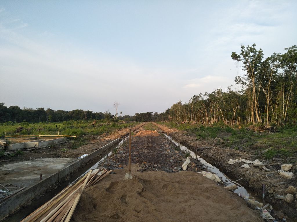 foto posisi tengah perumahan ATIKA ASRI RESIDENCE