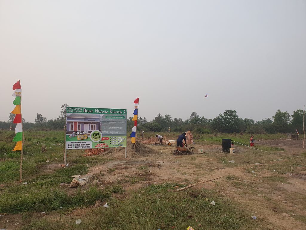 foto gerbang perumahan BUMI NUANSA KENTEN 2