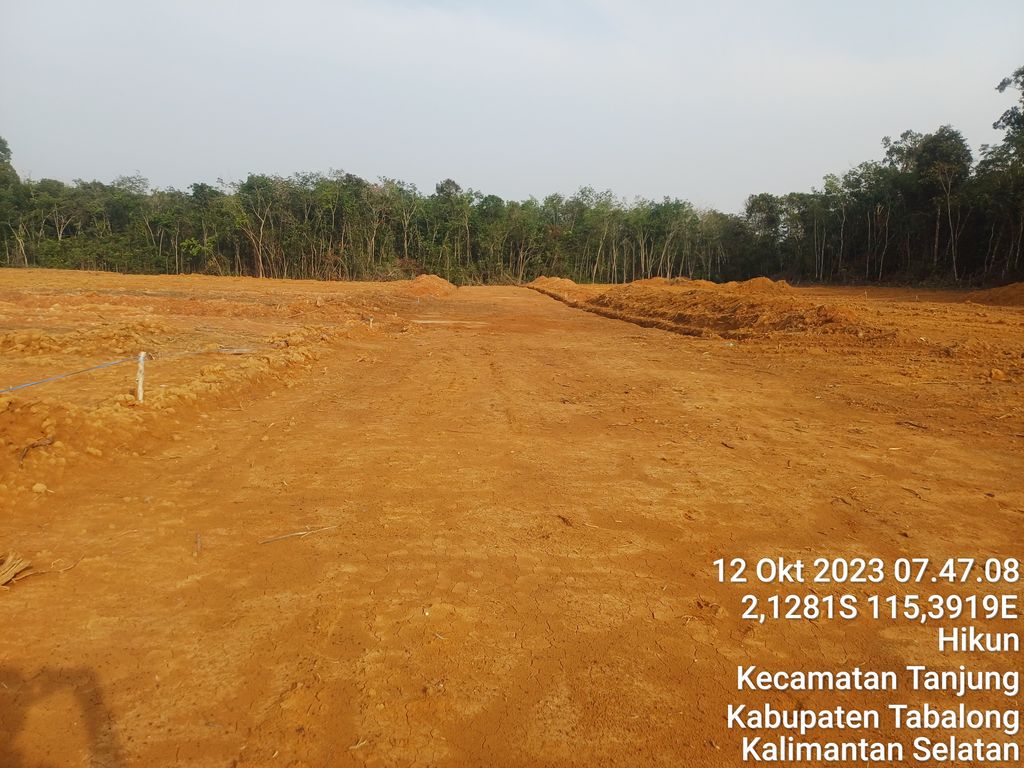 foto posisi tengah perumahan Rizky tanjung Regency 3