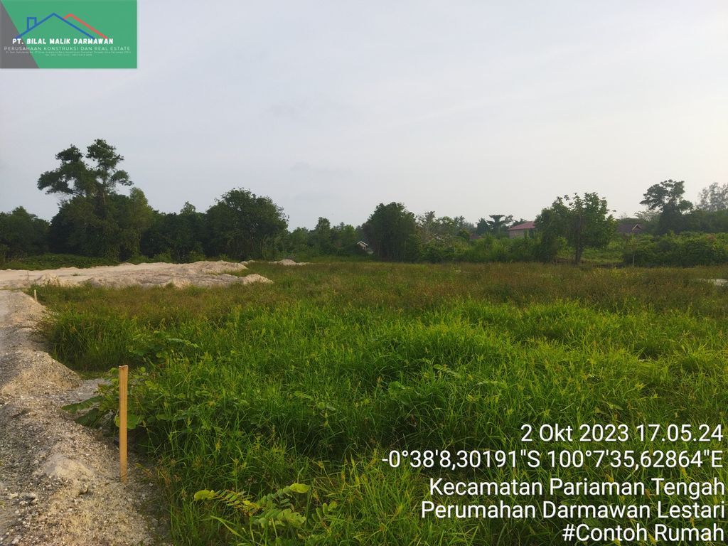foto posisi tengah perumahan Darmawan Lestari I